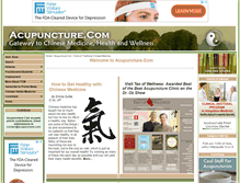 Tablet Screenshot of mail.acupuncture.com